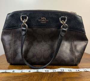 Coach Christie Carryall Leather Handbag